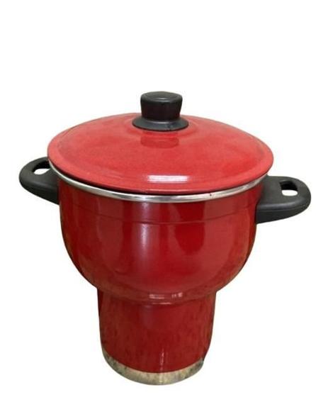 Imagem de Cuscuzeira N20 Aluminio Vermelho