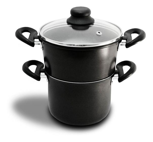 Cuscuzeiro Antiaderente 3 Em 1 Vapor Fervedor Preto N14 é ruim? Cuscuzeiro Antiaderente 3 Em 1 Vapor Fervedor Preto N14 é boa?