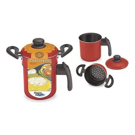 Cuscuzeiro Individual Antiaderente De Alumínio Tampa De Metal é ruim? Cuscuzeiro Individual Antiaderente De Alumínio Tampa De Metal é boa?