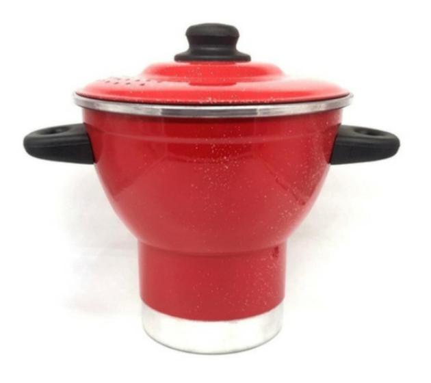 Imagem de Cuscuzeiro Vermelho alumínio