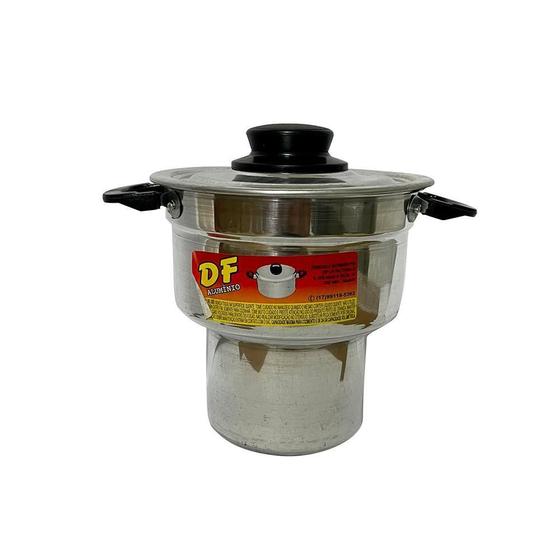 Imagem de Cuscuzero N 16 Aluminio Df - Prateado