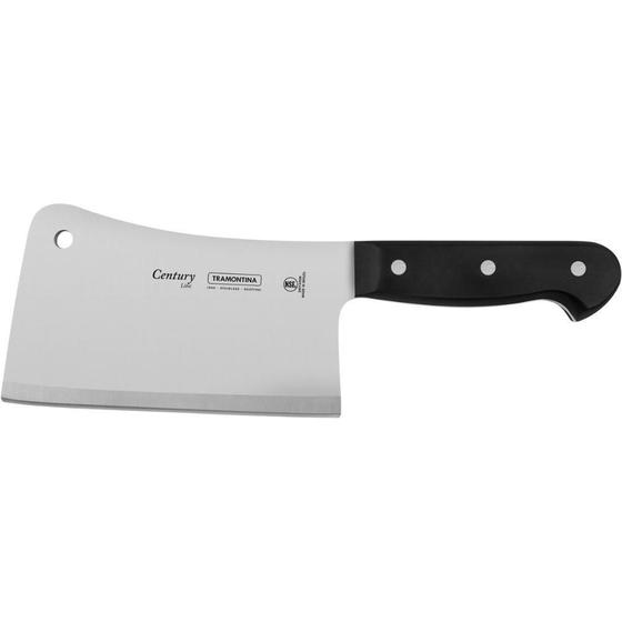 Imagem de Cutelo Tramontina Century 6'' Lâmina De Inox Preto Para Osso