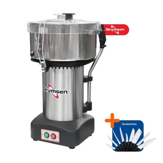 Imagem de Cutter 8L Processador Alimentos Cr-8L 127V Skymsen + 9 Facas