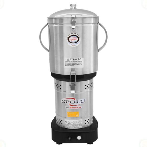 Imagem de Cutter Industrial Inox 6l Bivolt Spolu Spl-201 1/2 Cv