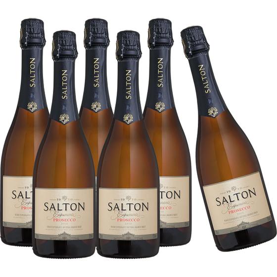 Imagem de CX 6 Espumante Prosecco Branco Salton Serra Gaúcha 750 ml