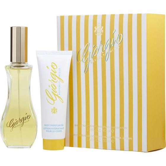 Imagem de Cx De Presente Feminino Giorgio Giorgio Beverly Hills Eau De Toilette Spray 90 Ml + Loção Corporal 50 Ml