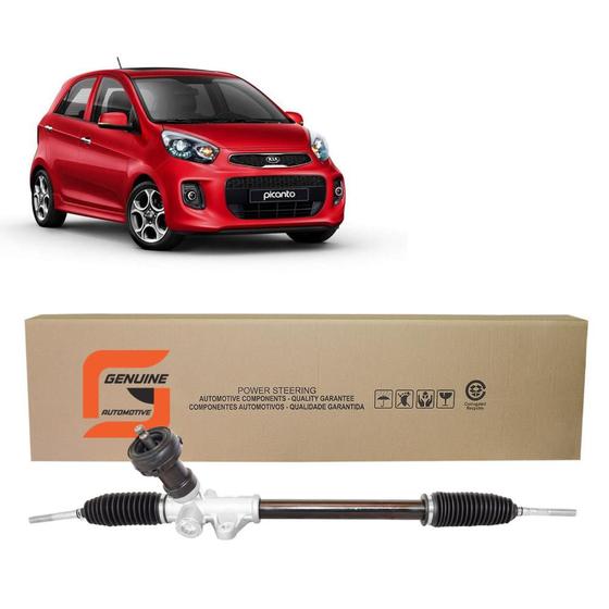 Imagem de Cx direcao nova mecanica/eletrica kia picanto 1.0 ... todos apos 2012... - cx mecanica para coluna eletrica