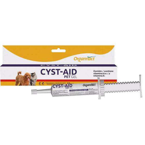 Cyst Aid Pet Organnact Gel 35g Suplemento Renal Cães e Gatos Menor preço em Cyst Aid Pet Organnact Gel 35g Suplemento Renal Cães e Gatos