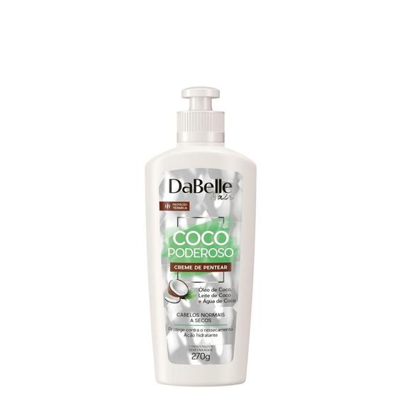 Imagem de DaBelle Hair Coco Poderoso - Creme de Pentear 270g