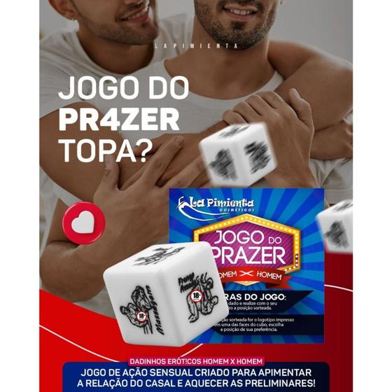 Imagem de Dadinhos eróticos jogos do prazer para apimentar as preliminares