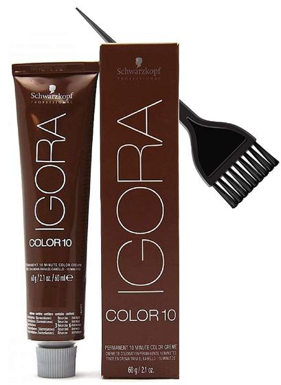 Imagem de Dado este título do produto: Schwarzköpf IGORA COLOR10 Coloração Permanente de Cabelo em 10 Minutos C