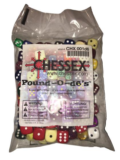 Imagem de Dados de Dados Chessex - D6, 70