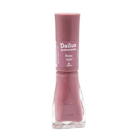 Imagem de Dailus esmalte 8ml nude rosa acai