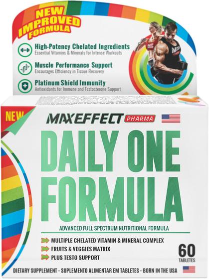 Imagem de Daily One Formula 60 Tabletes - MaxEffect Pharma