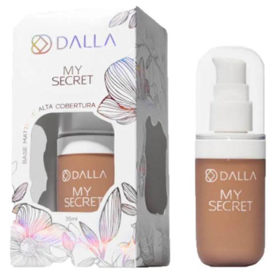 Imagem de Dalla - Base Matte Alta Cobertura My Secret - Cor 07