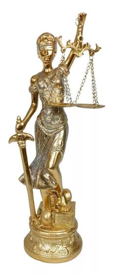 Imagem de Dama Da Justiça Themis Balança Decorativa