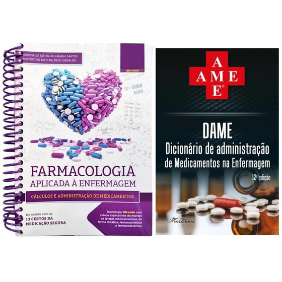 Imagem de DAME - Ame + Cálculo Administração Medicamentos Na Enfermagem