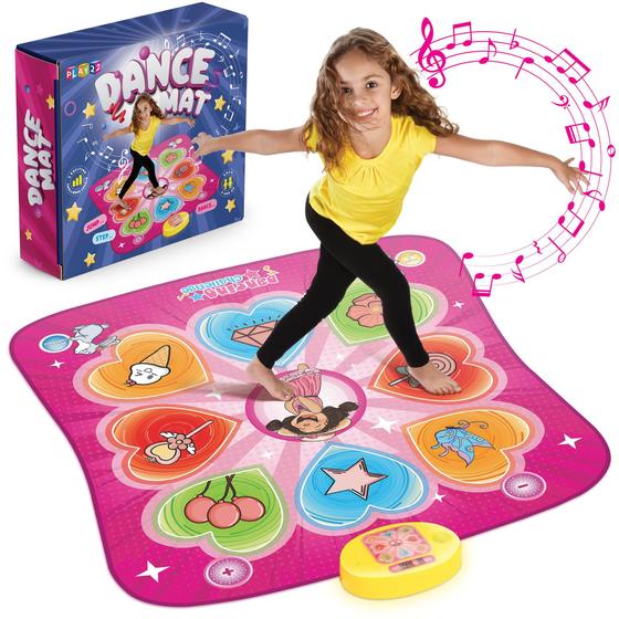 Imagem de Dance Mat Play22 para crianças com luzes LED e música embutida