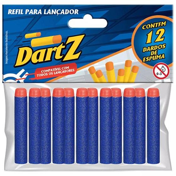 Imagem de Dardos de Espuma para Lançadores DART Z Refil