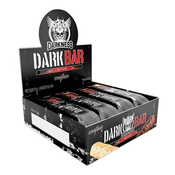 Imagem de DARK BAR - Barra Proteica (caixa com 8 unid.) - DARKNESS darkbar  INTEGRAL MEDICA