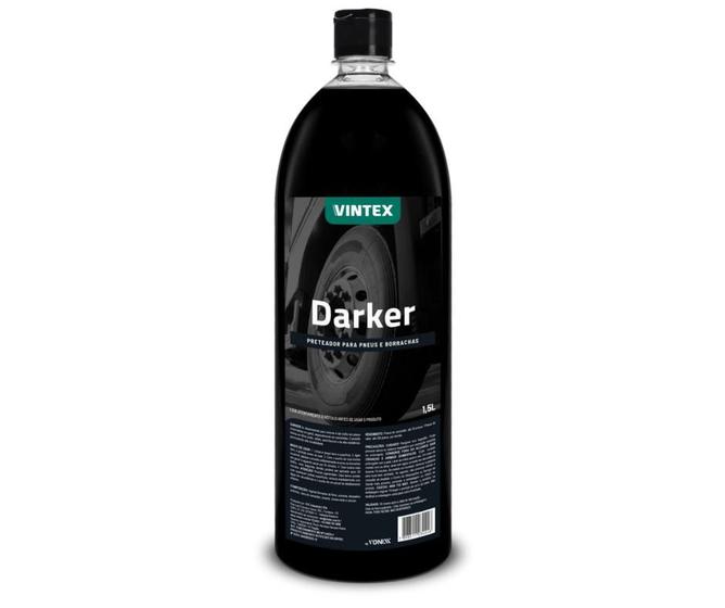 Imagem de Darker Pneu Pretinho e Protetor De Borracha 1,5l Vintex