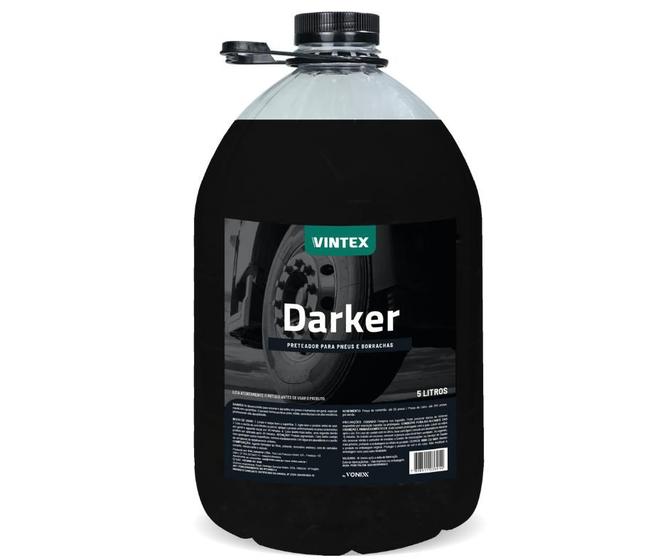 Imagem de Darker Pneu Pretinho e Protetor De Borracha Brilho 5l Vintex