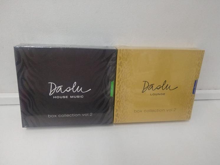 Imagem de Daslu Lounge Music Vol 2 e House Music Vol 2 Box 4 cds cada