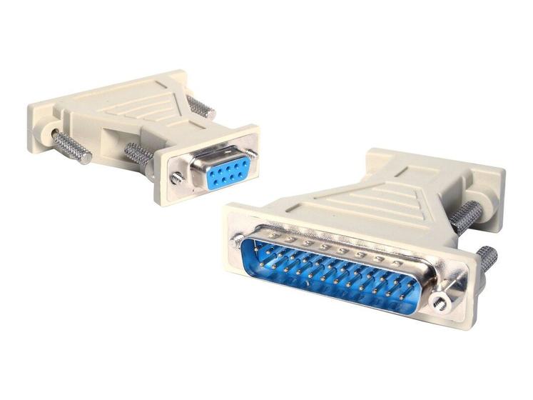 Imagem de DB9F-DB25M Conector Adaptador DB9 Fêmea para DB25 Macho Alta Qualidade LRI