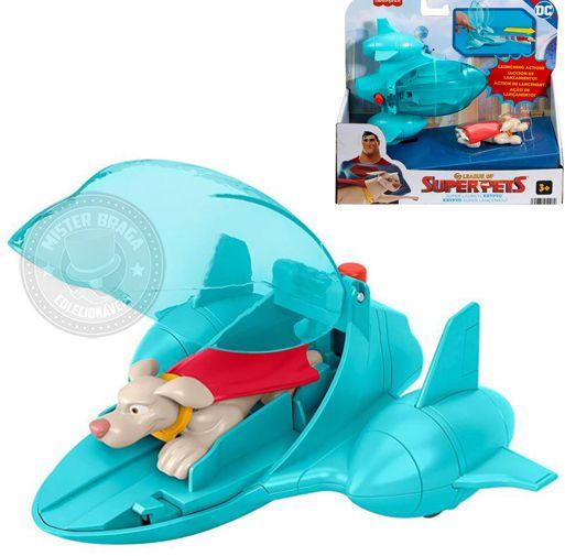 Imagem de DC Liga dos Superpets Nave Lançadora Krypto Fisher-Price