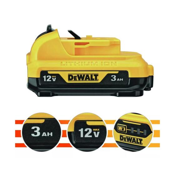 Imagem de Dcb124 Bat 3Ah 12V Dewalt