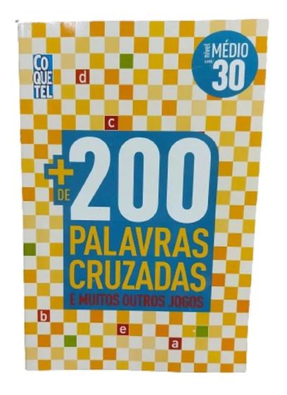 Imagem de + de 200 Palavras Cruzadas e muito mais Coquetel passatempos Atividades