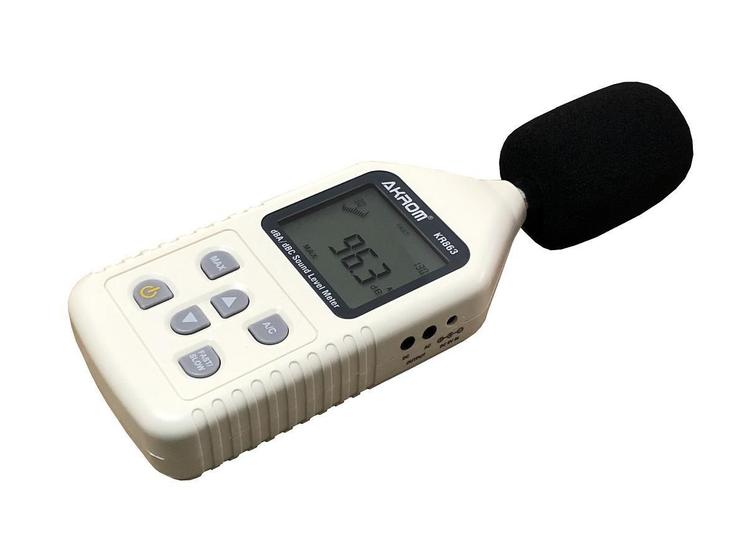 Imagem de Decibelímetro Digital A/C Com Certificado De Calibração