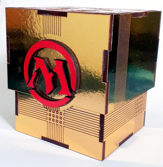 Deck Box Card Game Magic The Gathering Commander Protector Ouro