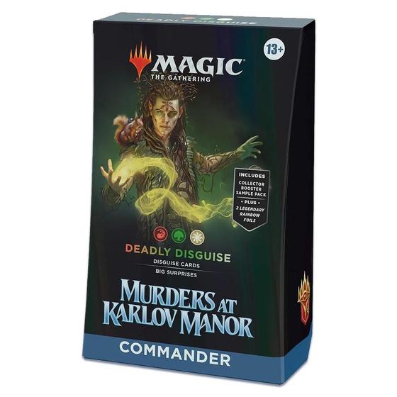 Imagem de Deck Commander Assassinato na Mansão Karlov Deadly Disguise