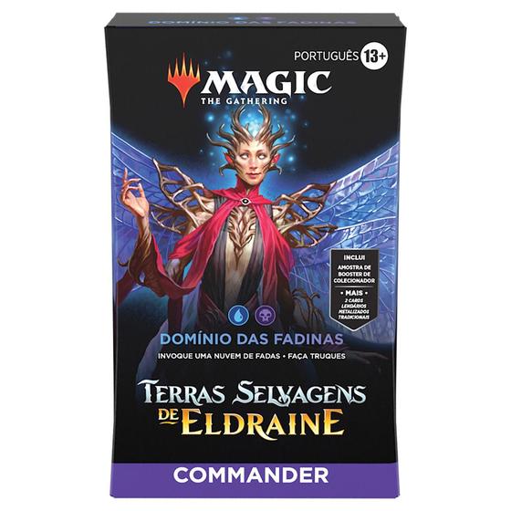 Imagem de Deck Commander Magic Wilds Of Eldraine Dominio Das Fadinas