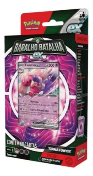 Imagem de Deck De Batalha Baralho Cartas Pokemon  Tinkaton Ex