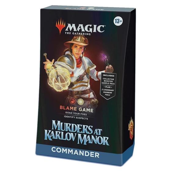 Imagem de Deck de Commander Assassinato Na Mansão Karlov Blame Game