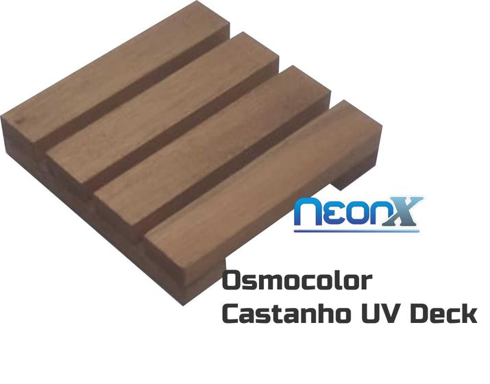 Imagem de Deck De Madeira Modular 20x20 Cm Réguas 4 cm Pintado NeonX