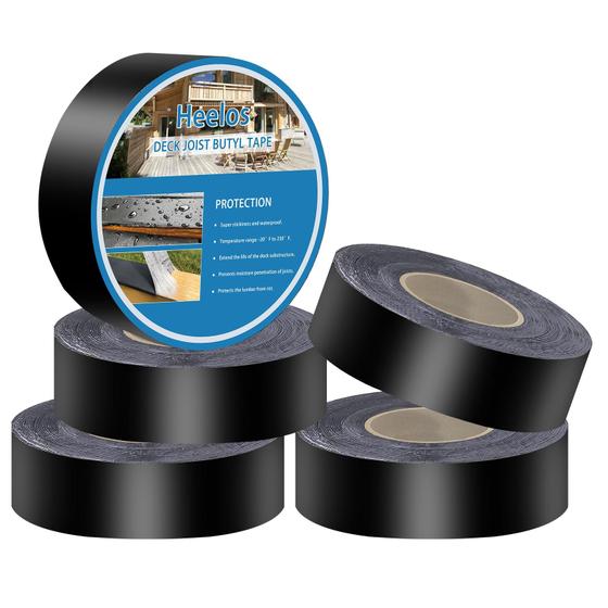 Imagem de Deck Joist Tape Heelos Butyl Waterproof 1,625 x 15,24 m, pacote com 5