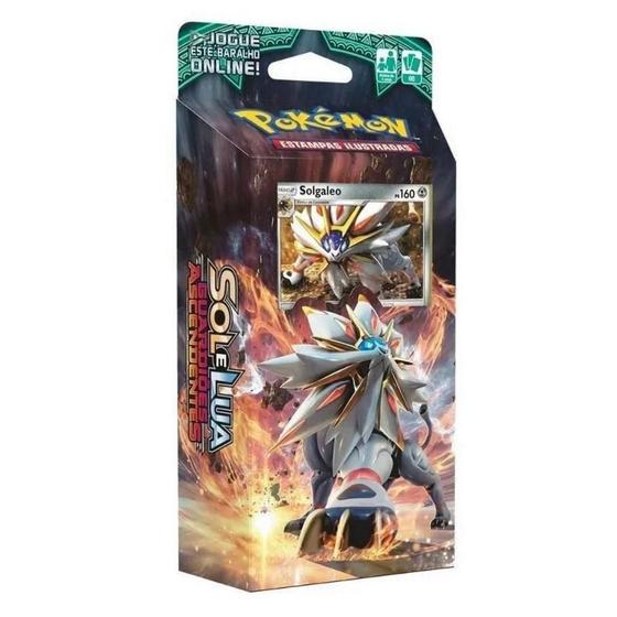 Deck Pokemon Sol E Lua Solgaleo Sol De Aço - Copag Menor preço em Deck Pokemon Sol E Lua Solgaleo Sol De Aço - Copag