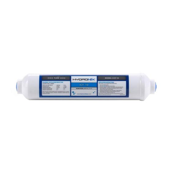Imagem de Declorador em Linha Hydronix ICF-10 para Bebedouros e Side by Side
