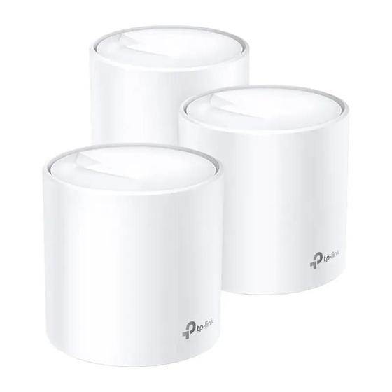 Imagem de Deco X20 Ax1800: Kit de Roteadores Mesh TP-Link 3-Pack