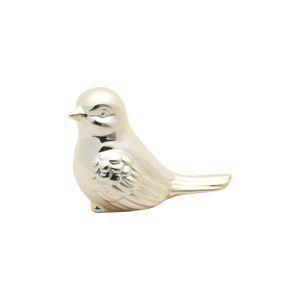 Imagem de Decor ceramica lovely bird dourado peq 5.8x4.7x4.5cm