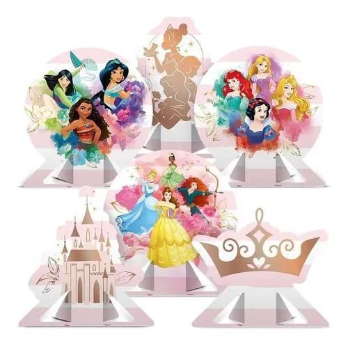 Imagem de DECORACAO DE MESA PRINCESAS DISNEY 06 un. REGINA FESTA