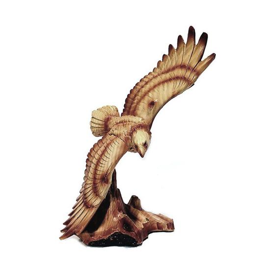 Imagem de Decoração Escultura Águia Americana Estátua Em Resina 19cm