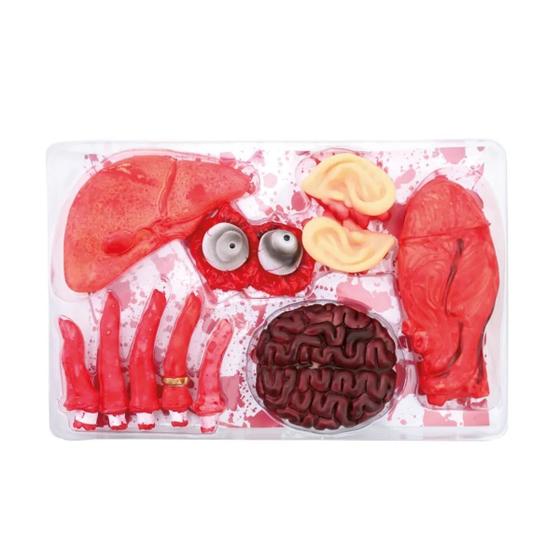 Imagem de Decoração Halloween Órgãos Com Sangue - 12 Itens