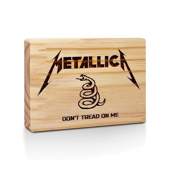 Imagem de Decoração Rock Heavy Metal Metallica - Enfeite Madeira