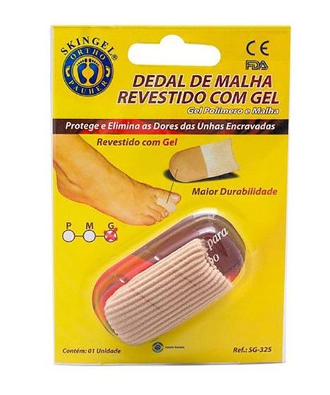 Imagem de Dedal de Malha Revestido com Gel M SG325 Ortho Pauher