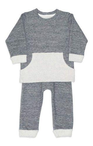 Imagem de Dedeka Pijama Infantil Conjunto Fleece Double Face Passos