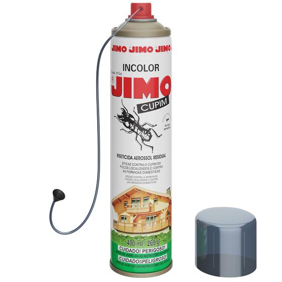 Imagem de Dedetizador Jimo Anti Cupim Spray Incolor 400ml New